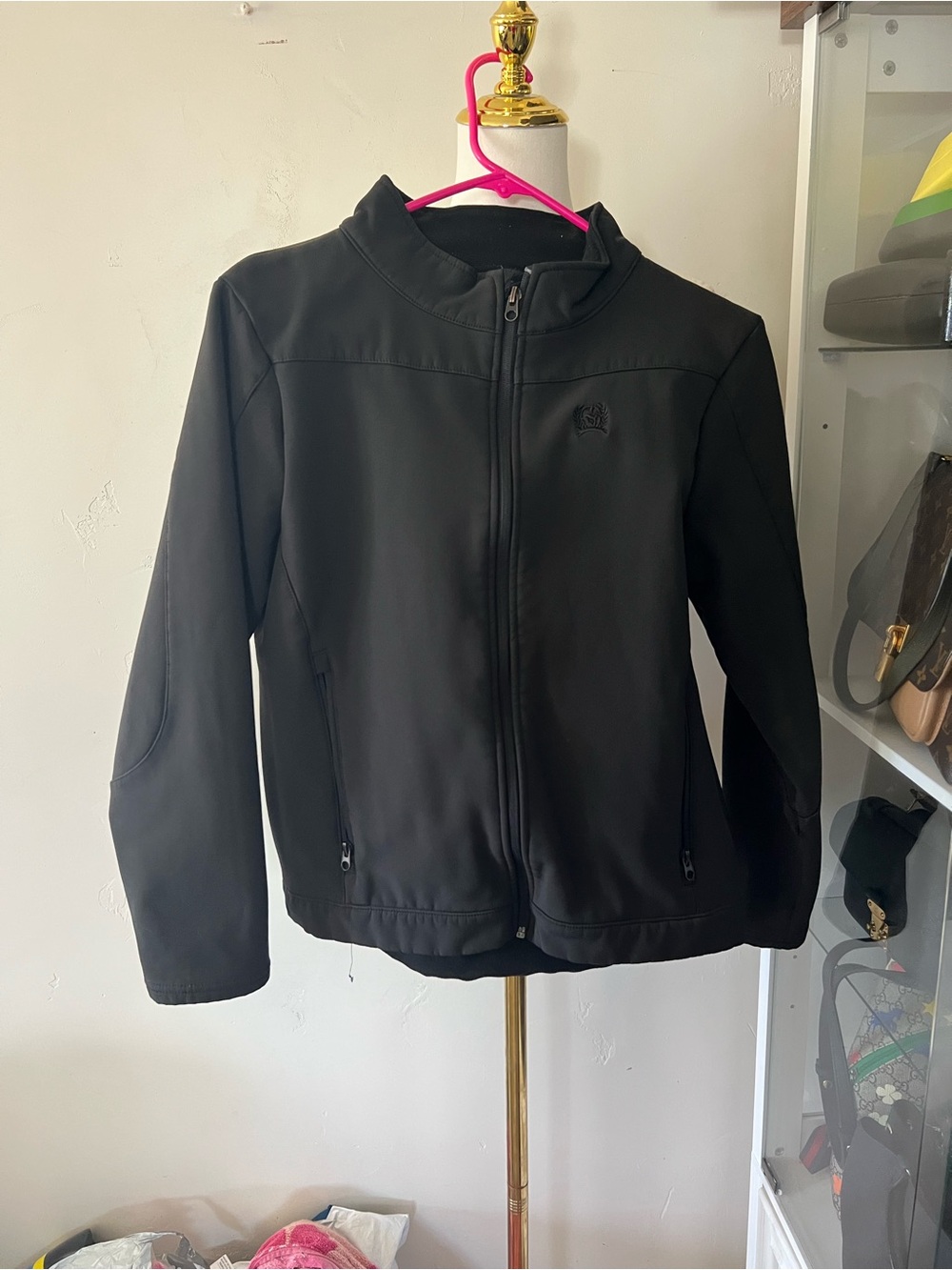 Cinch Black Kids Softshell Jacket